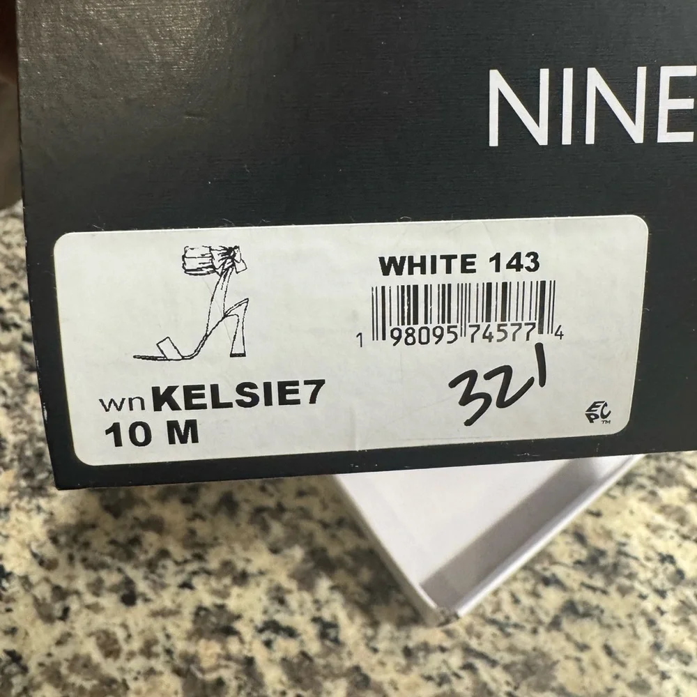 🆕Nine West Kelsie Wedding Satin Heels with “Something Blue!” 10. New wBox!💥 - Picture 6 of 11